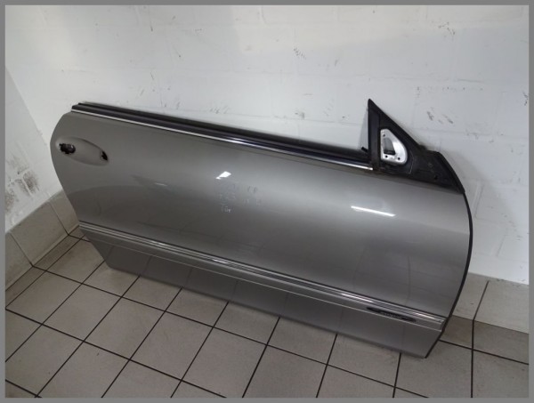 Mercedes Benz MB C209 CLK-Class door RIGHT 723 Cubanit Silver 2097200205 K202