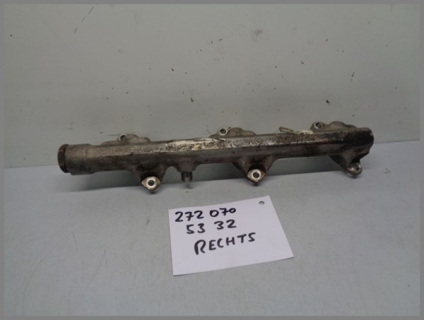 Mercedes W219 350CGI Rail Railrohr Kraftstoffverteiler 2720705332 Rechts Original