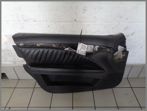 Mercedes Benz W211 Leder Türverkleidung Vorne LINKS 9C52 Schwarz 2117205970