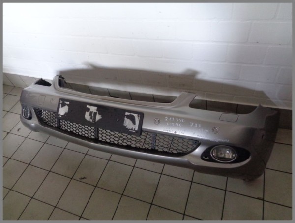 Mercedes W219 CLS PDC SRA Stoßstange Vorne 723 Cubanitsilber 2198800240 S91 Original