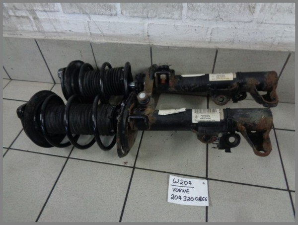 Mercedes W204 Stoßdämpfer Feder Vorne Dämpfer 2043200866 Original Sachs SET