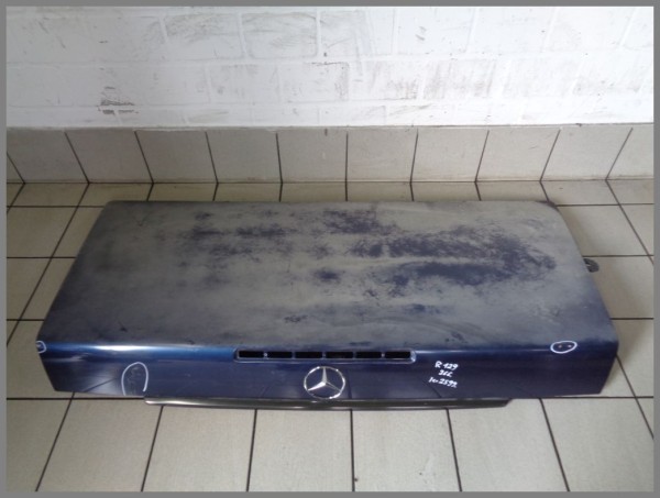 Mercedes R129 SL Heckklappe Kofferraumklappe 366 Azuritblau 1297501375 K2599 Original