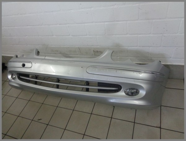 Mercedes Benz W209 CLK front bumper 744 silver 2098850025 original S91
