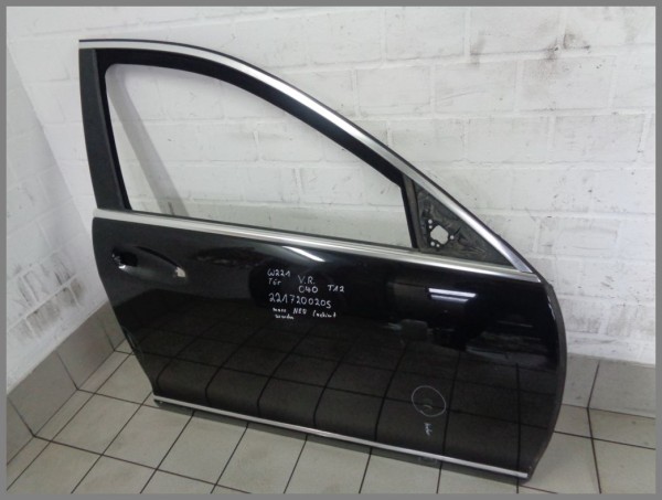 Mercedes Benz W221 Tür Vorne Rechts 040 Schwarz 2217200205 Original T12