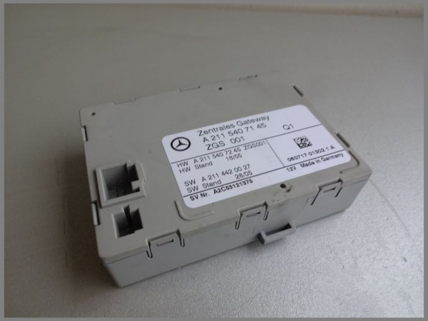 Mercedes W211 W219 ZGW Zentrales Gateway 2115407145 ZGS 2115407245 Steuergerät