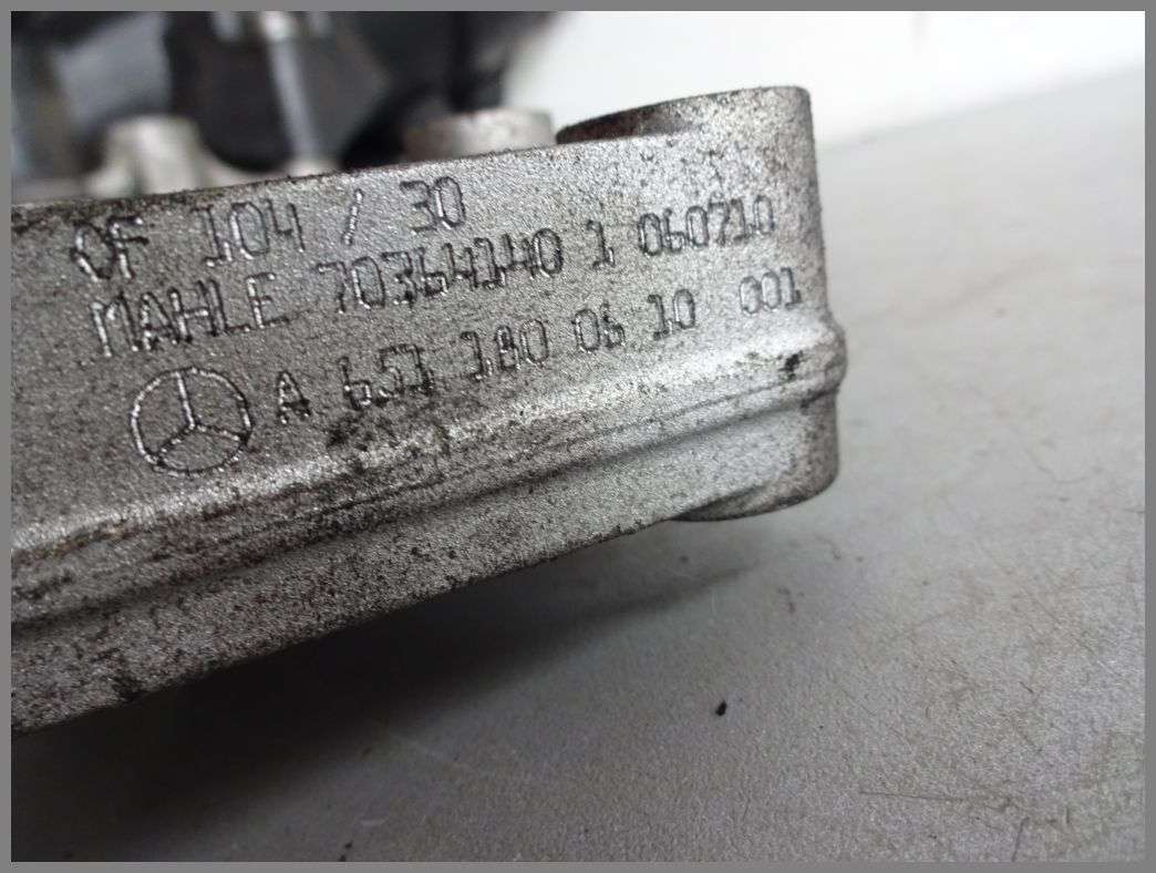 Mercedes Benz W204 OM651 Oil Filter Housing Oil Socket Oil Filter