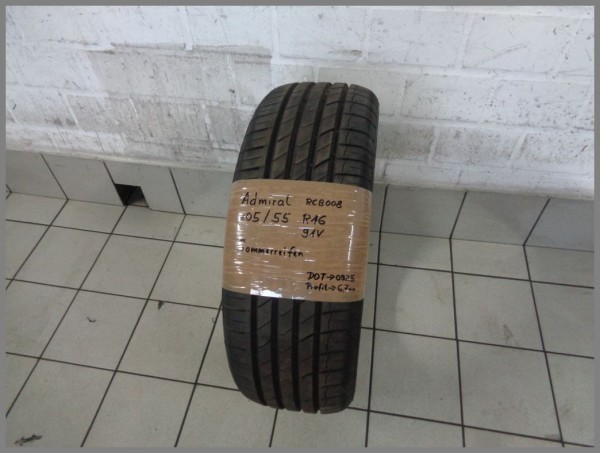 1x Admiral 205 55 R16 91V RCB005 DOT0925 6,7mm Summertire