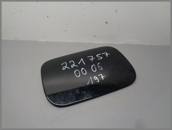 Mercedes Benz W221 Tankdeckel Tankklappe 197 Schwarz 2217570006 Original