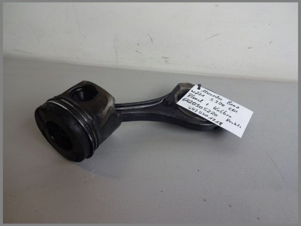 Mercedes Benz W164 320CDI piston + connecting rod 6420305220 6420301718 156tkm OM642