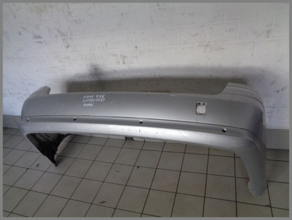 Mercedes S211 Kombi Stoßstange Hinten 775 Silber 2118801183 Avantgarde PDC S71
