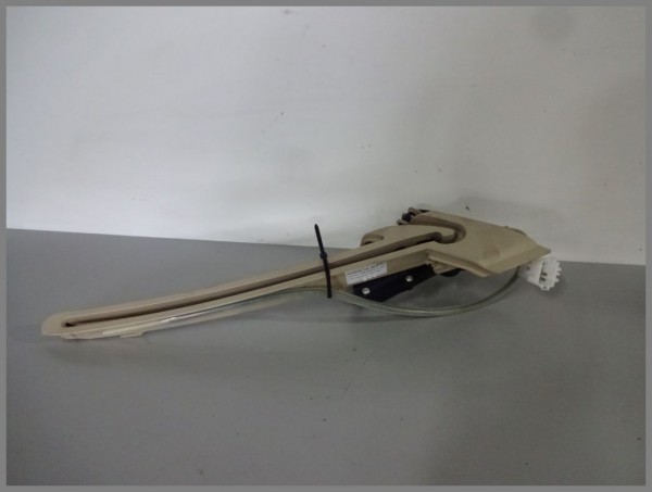 Mercedes Benz W212 electric motor trunk cover rail LEFT BEIGE 2128202942