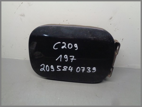 Mercedes W209 CLK-Klasse Tankdeckel Tankklappe Deckel Tank 2095840739 197 Schwarz