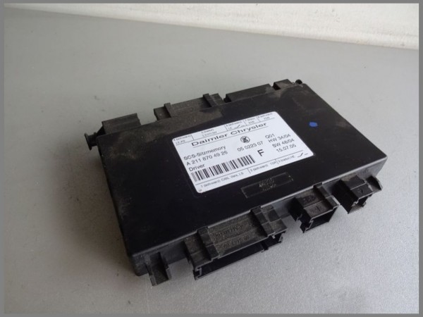 Mercedes Benz MB W211 E-Class control unit Seat 2118704926 Seat heating Original