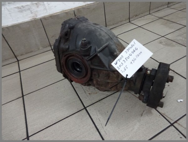 Mercedes Benz W203 W209 Differential 134tkm 2,65 Hinterachsgetriebe 2033504264