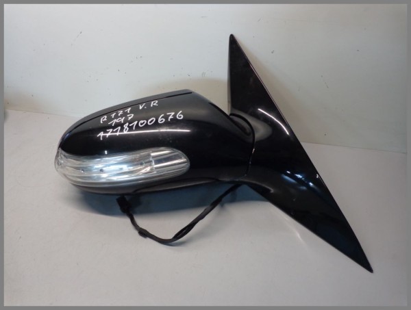 Mercedes Benz R171 SLK Außenspiegel 197 Schwarz Spiegel Rechts 1718100676