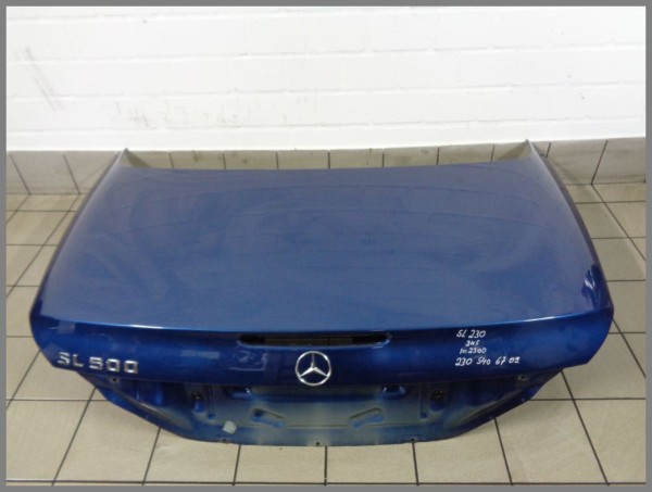 Mercedes R230 SL Heckklappe Heckdeckel 345 Jaspisblau 2307500675 Original K2300
