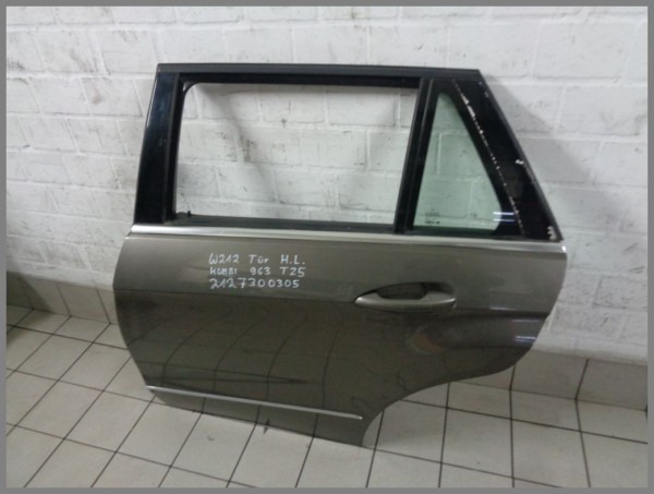 Mercedes W212 Kombi Tür Hinten Links 963 Indiumgrau 2127300305 Original