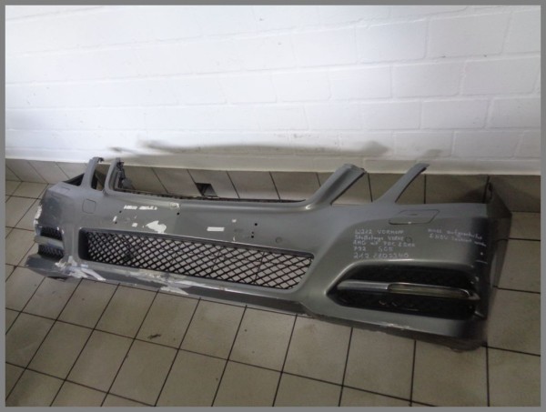 Mercedes W212 PDC SRA Stoßstange Vorne 792 Palladiumsilber 2128802340 S05 Original
