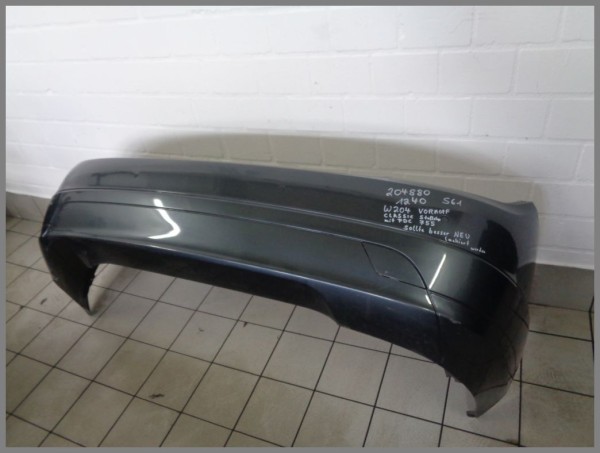 Mercedes W204 Limousine Stoßstange PDC Hinten 755 Tenoritgrau 2048801240 S61 Vormopf