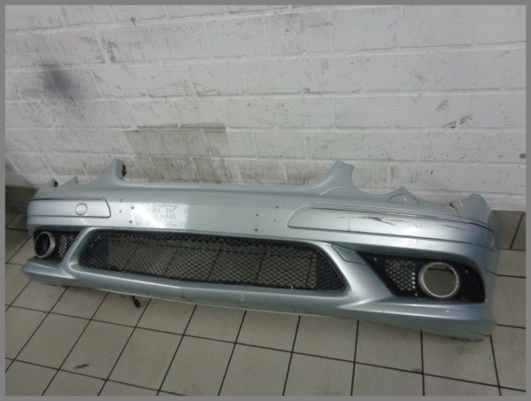 Mercedes W209 CLK AMG Stoßstange Vorne 762 Tellursilber 2098854325 S72 Original