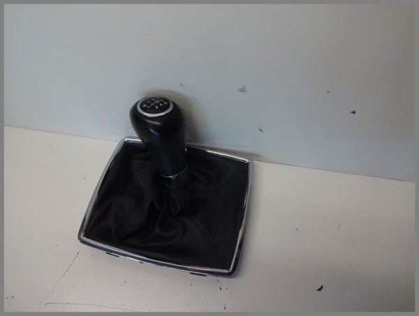 Mercedes Benz MB W204 Shift Boot Shift Knob Black Leather Bag 2042674410
