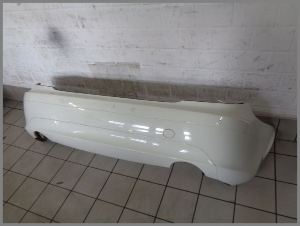 Mercedes Benz R171 SLK PDC Rear Bumper 650 Calcite White 1718853125 S89