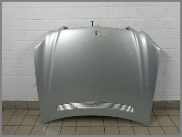 Mercedes Benz MB W211 bonnet hood 775 iridium silver 2118800457 K5016 Original