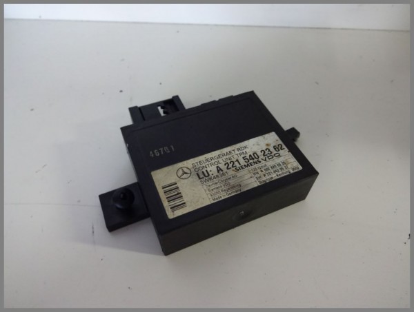 Mercedes Benz MB W221 TPM control unit tire pressure monitor 2215402362 Siemens