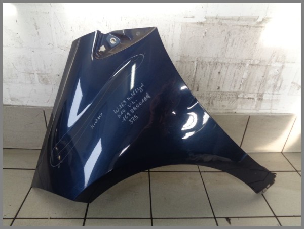 Mercedes Benz W169 A-Class fender left 375 blue K14 1698810101 Original
