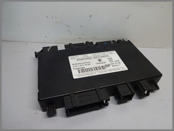 Mercedes Benz W164 seat control unit memory control unit 2118704885 original