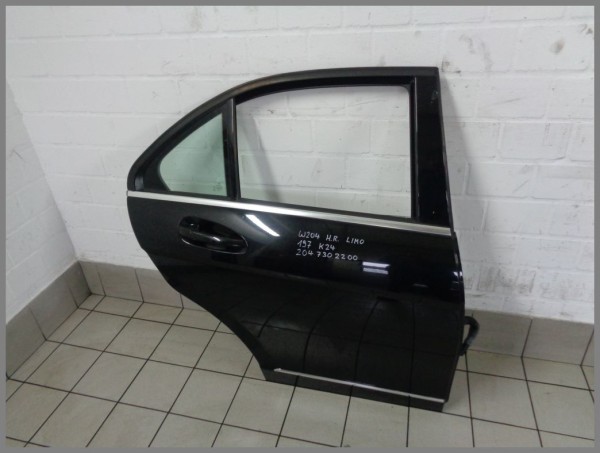 Mercedes W204 Limousine Tür Hinten Rechts 197 Schwarz 2047302200 Avantgarde