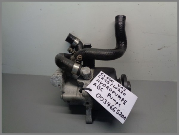 Mercedes W220 W215 Hydraulikpumpe ABC Pumpe 0034665201 Servopumpe Tandempumpe