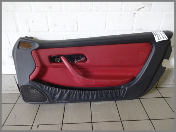 Mercedes Benz R170 RIGHT door trim panel leather red 1707204270 T5