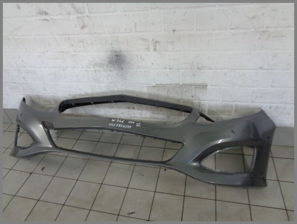 Mercedes Benz W246 Bumper Front Grey 2468854325 PDC Original S54 B-Class