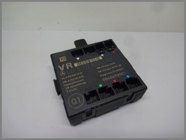 Mercedes Benz W212 E-Class door control unit front RIGHT 2129004502